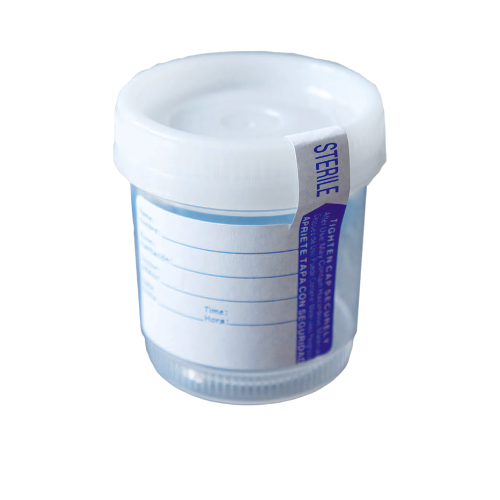 02038 CUP URINE, STERILE LABELLED, 90ML X 53MM