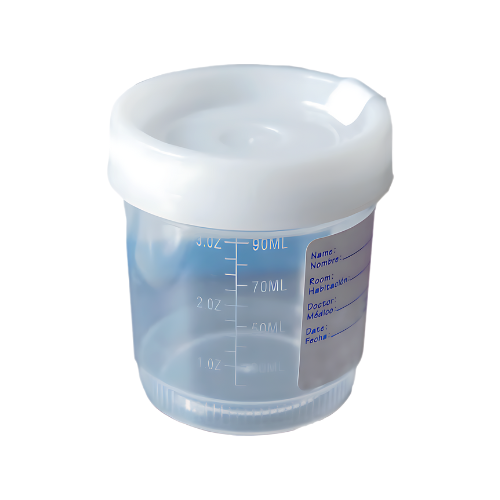 02038 CUP URINE, STERILE LABELLED, 90ML X 53MM