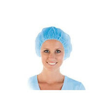 Bouffant Cap, Strong, Lightweight, Polypropylene Fabric