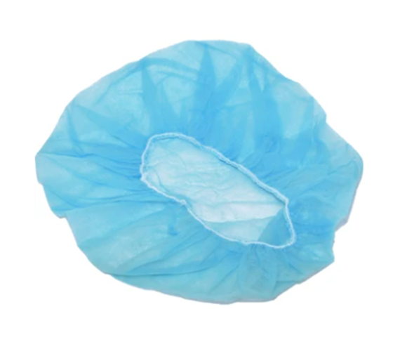 Bouffant Cap, Strong, Lightweight, Polypropylene Fabric