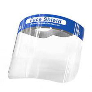 03298 SHIELD FACE/ SPOUNG HEAD BAND / POLYSTYRENE