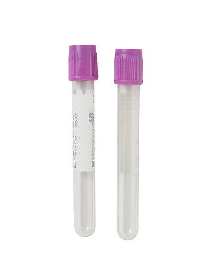 BT9863 BLOOD COLLECTION TUBE LAVENDER K2 EDTA 6.0ML 13*100MM