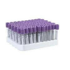 BT9863 BLOOD COLLECTION TUBE LAVENDER K2 EDTA 6.0ML 13*100MM