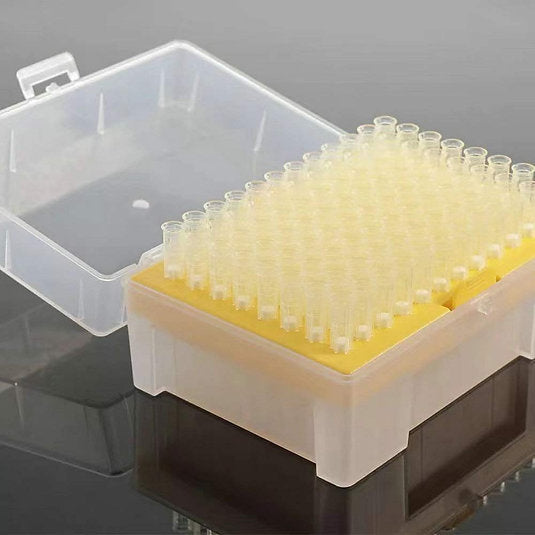 Micropipette Tips, 300uL, Filtered, Sterilized, 100 tips/tray, 10 trays/bx