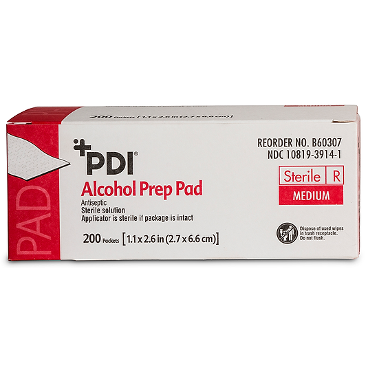 6008520 PAD ALCOHOL PREP, MEDIUM