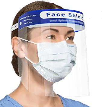 Face shield, Head band, Protection from Splash