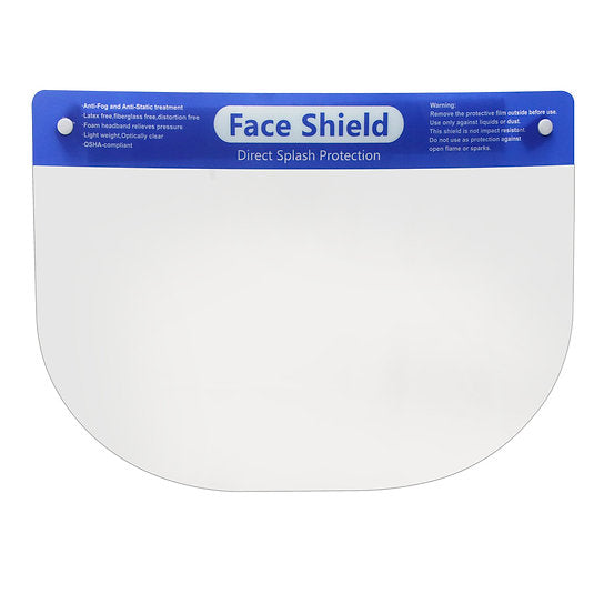 Face shield, Head band, Protection from Splash