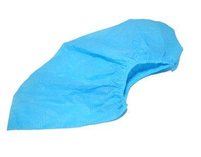 Shoe Cover, Non-Skid, Blue, Polypropylene