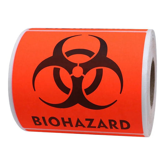 S-2844 LABEL/ BIOHAZARD/ ULINE