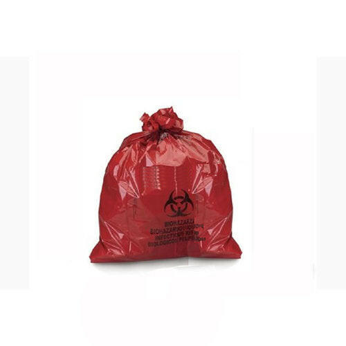 02920 BAG BIOHAZARD WASTE/ 20-30 GALLON/ 24'' RED TRASH LINER/